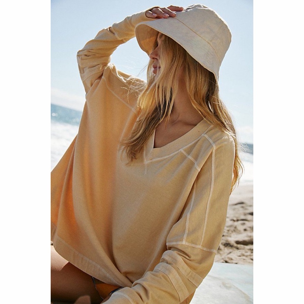 Free People x Movement All Star Layer Long Sleeve - Latte - Picture 2 of 13